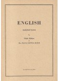 Dr. Biró, Paul Lewis - English V.