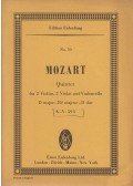 Mozart, Wolfgang Amadeus,Rudolf Gerber - Quintet D major for 2 Violins, 2 Violas and Violoncello by Wolfgang Amadeus Mozart