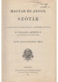 Dr. Yolland Arthur B. (szerk.) - Magyar és angol szótár