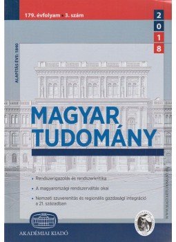 Falus András (szerk.) - Magyar Tudomány 2018/3. Falus András (szerk.) - Magyar Tudomány 2018/3., Budapest 2018 antikvár könyv