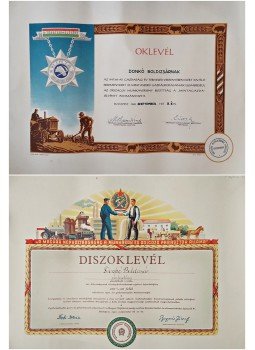  - Díszoklevelek padlássöprés idején [Aláírt] (1948–1950), Budapest 1948 antikvár könyv