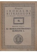 Beöthy Zsolt - Az irodalomtörténet elmélete I.