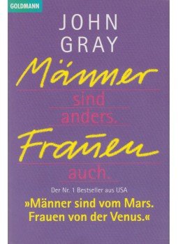 John Gray - Männer sind anders. Frauen auch., München 1993 antikvár könyv