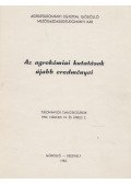 Debreczeni Béla - Az agrokémiai kutatások újabb eredményei
