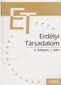 Horváth István - Erdélyi Társadalom 2007/1.