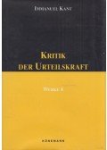 Kant, Immanuel - Kritik der Urteilskraft