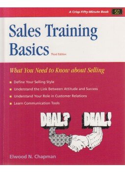 Elwood N. Chapman - Sales Training Basics Elwood N. Chapman - Sales Training Basics, Menlo Park 1992 antikvár könyv