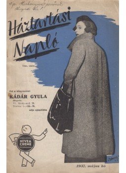  - Háztartási Napló 1937. május hó, Budapest 1937 antikvár könyv