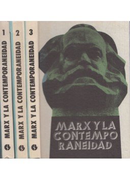  - Marx y la contemporaneidad I-III., La Habana 1987 antikvár könyv