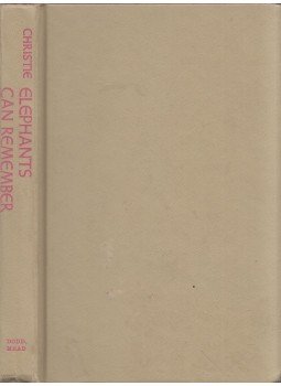 Agatha Christie - Elephants Can Remember Agatha Christie - Elephants Can Remember, New York, New York 1972 antikvár könyv