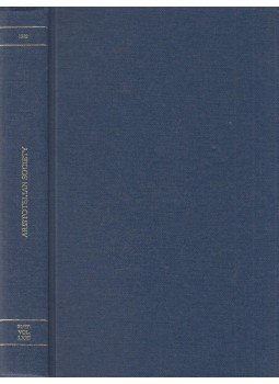 Dorothy Edgington (szerk.) - The Aristotelian Society Supplementary Volume LXIII, London 1989 antikvár könyv