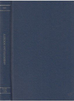 Malcolm Budd (szerk.) - The Aristotelian Society Supplementary Volume LXIV, London 1990 antikvár könyv