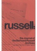 Kenneth Blackwell (szerk.) - Russell Winter 1986-87