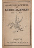 Tersánszky Józsi Jenő - Kisérletek, ifjuság