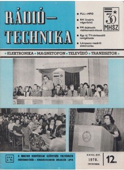 Stefanik Pál - Rádiótechnika 1978/12. december Stefanik Pál - Rádiótechnika 1978/12. december, Budapest 1978 antikvár könyv