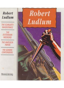Robert Ludlum - The Scarlatti Inheritance - The Osterman Weekend - The Matlock Paper - The Gemini Contenders, London 1991 antikvár könyv