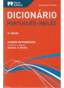 - Dicionario De Portugues - Ingles, Porto 2010 antikvár könyv