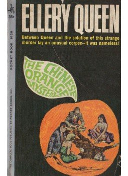 Ellery Queen - The Chinese Orange Mystery, New York 1962 antikvár könyv