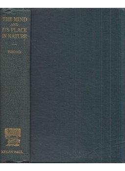 C. M. Broad - The Mind and its Place in Nature, London 1937 antikvár könyv