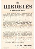  - Hirdetés a védhimlőoltásról (1909)