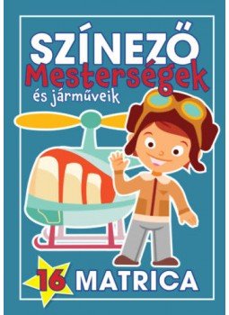  - Színező - Mesterségek és járműveik - Fiúk, null 2020 antikvár könyv