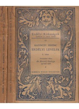 Kazinczy Ferenc - Erdélyi levelek I-II. kötet Kazinczy Ferenc - Erdélyi levelek I-II. kötet, Kolozsvár 1944 antikvár könyv