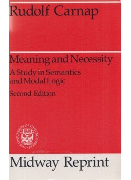 Rudolf Carnap - Meaning and Necessity, Chicago 1988 antikvár könyv