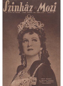 Gyetvai János - Szinház és Mozi VI. évf. 39. sz., Budapest 1953 antikvár könyv