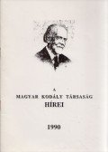 Csík Miklós - A Magyar Kodály Társaság Hírei 1990
