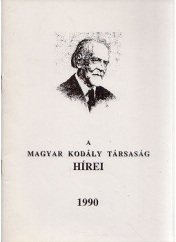 Csík Miklós - A Magyar Kodály Társaság Hírei 1990,  1990 antikvár könyv