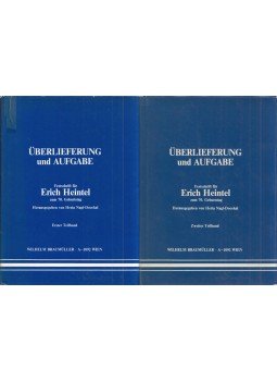 Herta Nagl-Docekal - Überlieferung und Aufgabe - Festschrift für Erich Heintel zum 70. Geburtstag, Wien 1982 antikvár könyv