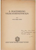 Nagy Iván, vitéz - A magyarság világstatisztikája (Dedikált)