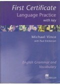 Michael Vince,Paul Emmerson - First Certificate Language Practice with key