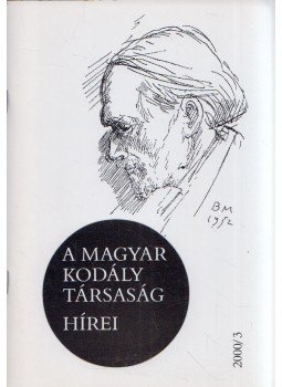 Márkusné Natter-Nád Klára - A Magyar Kodály Társaság hírei 2000/3.,  2000 antikvár könyv