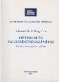 Kádasné Dr. V. Nagy Éva - Optimum és valószínűségszámítás