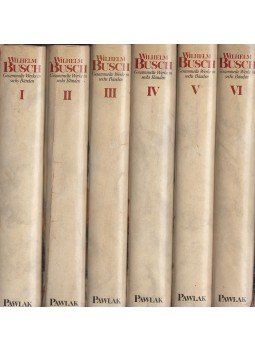 Wilhelm Busch - Gesammelte Werke in sechs Bänden I-VI. Wilhelm Busch - Gesammelte Werke in sechs Bänden I-VI., Herrsching 0 antikvár könyv