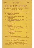 H. B. Acton (szerk.) - Philosophy Vol. 41, No. 157