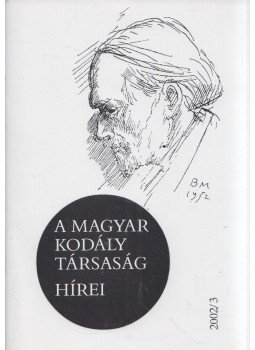 Márkusné Natter-Nád Klára - A Magyar Kodály Társaság hírei 2002/3,  2002 antikvár könyv
