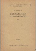 Dr. Salamin Pál - Mezőgazdasági vízgazdálkodás III/A