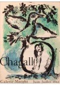 Galerie Maeght - Chagall kiállítás Plakátja - 1962 Június - július