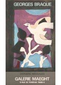 Galerie Maeght - Georges Braque Kiállítás Plakátja