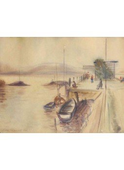 Cser László - Balatonlellei móló, 1961 Cser László - Balatonlellei móló, 1961, 0 antikvár könyv