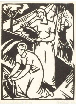 Bortnyik Sándor - Vízhordó nők, 1920 Bortnyik Sándor - Vízhordó nők, 1920, 0 antikvár könyv
