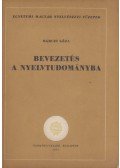 Bárczi Géza - Bevezetés a nyelvtudományba