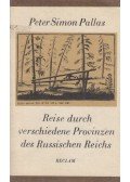 Peter Simon Pallas - Reise durch verschiedene Provinzen des Russischen Reichs
