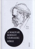 Márkusné Natter-Nád Klára - A Magyar Kodály Társaság hírei 2012/2