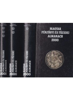 Bognár Károly - Magyar pénzügyi és tőzsdei almanach 2000 I-III., Budapest 2000 antikvár könyv