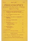 H. B. Acton (szerk.) - Philosophy Vol. 42, No. 160