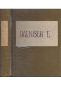 E. Haenisch - Lehrgang der klassischen chinesischen Schriftsprache II. Ergänzungsband