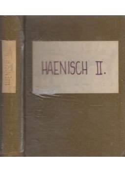 E. Haenisch - Lehrgang der klassischen chinesischen Schriftsprache II. Ergänzungsband, Leipzig 1956 antikvár könyv